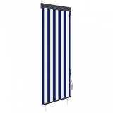 vidaXL Kék és fehér kültéri roló 60 x 250 cm