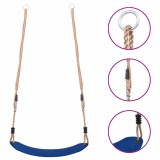 vidaXL Kék gyerek hintaülés