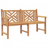 vidaXL Kerti pad 150 x 60 x 90 cm Tömör Teakfa