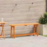 vidaXL Kerti pad Barna 119 x 37 x 47 cm Tömör fenyőfa