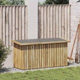 vidaXL Kerti Tároló Doboz Impregnált fenyőfa 119 x 44 x 58,5 cm