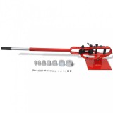 vidaXL Kézi működtetésű acél csőhajlító gép