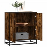 vidaXL komód füstölt tölgy 68x35x76 cm Gépelt fa