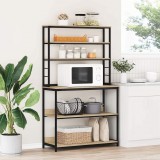 vidaXL Konyhai polc 5 szintes 100 x 40 x 168 cm Szerelt Fa