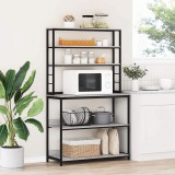 vidaXL Konyhai polc 5 szintes 100 x 40 x 168 cm Szerelt Fa
