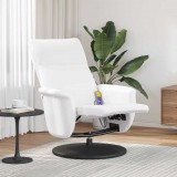 vidaXL Masszázs Fotel Fehér 71 x 90 x 105 cm Műbőr