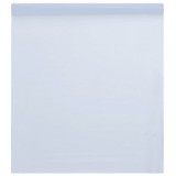 vidaXL Matt átlátszó fehér PVC statikus ablakfólia 45 x 2000 cm