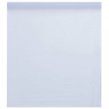 vidaXL Matt átlátszó fehér PVC statikus ablakfólia 90 x 500 cm