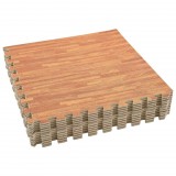 vidaXL Medence aljzat 12 pcs Barna 4,32 ㎡ EVA Hab
