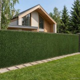 vidaXL Műanyag Kerítés Világos zöld 1,5 x 4 m PVC és Acél