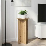 vidaXL Növényállvány 2 db Kézműves Tölgy 40 x 40 x 80 cm Szerelt Fa