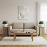 vidaXL Növényállvány 2 db Sonoma Tölgy 30,5 x 30 x 43 cm Szerelt Fa