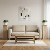 vidaXL Növényállvány 2 db Sonoma Tölgy 30,5 x 30 x 80,5 cm Szerelt Fa