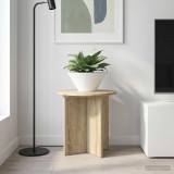 vidaXL Növényállvány 2 db Sonoma Tölgy 40 x 40 x 40 cm Szerelt Fa