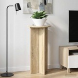 vidaXL Növényállvány 2 db Sonoma Tölgy 40 x 40 x 80 cm Szerelt Fa