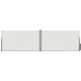 vidaXL Összecsukható oldalsó napellenző 160x600 cm krém