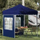 vidaXL Parti sátor 195 x 195 x 245 cm Kék Oxford Szövet