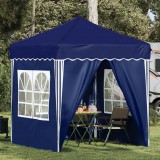 vidaXL Parti sátor 195 x 195 x 245 cm Kék Oxford Szövet