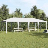 vidaXL Partysátor Fehér 800 x 400 x 266 cm Poliészter és Acél