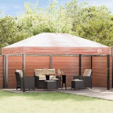 vidaXL Pavilonfedél csere 400 x 300 x 32 cm Átlátszó PVC