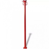 vidaXL Piros födémtámasz 280 cm