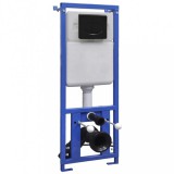 vidaXL Rejtett felső vécétartály 11 l 41 x 14 x (110-125) cm