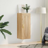 vidaXL Sonoma tölgy szerelt fa fali szekrény 34,5x34x90 cm