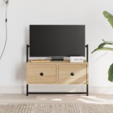vidaXL Sonoma tölgy szerelt fa fali TV szekrény 60,5x30x51 cm