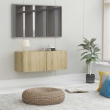 vidaXL Sonoma tölgy szerelt fa TV-szekrény 80 x 30 x 30 cm