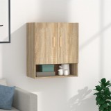 vidaXL Sonoma tölgy színű szerelt fa faliszekrény 60 x 31 x 70 cm
