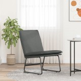 vidaXL Sötétszürke szövet pihenőszék 52 x 75 x 76 cm
