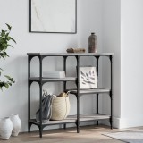 vidaXL Szürke sonoma színű szerelt fa konzolasztal 80x29x75 cm