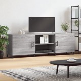 vidaXL Szürke sonoma színű szerelt fa TV-szekrény 150x30x50 cm