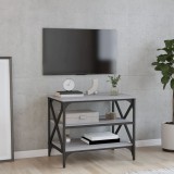 vidaXL Szürke sonoma színű szerelt fa TV-szekrény 60x40x50 cm