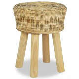 vidaXL természetes rattan bárszék