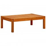 vidaXL Tömör akácfa kerti asztal 85 x 57 x 29 cm