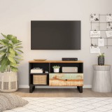 vidaXL Tömör újrahasznosított és szerelt fa TV-szekrény 80x33x46 cm