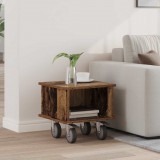 vidaXL TV állvány 37 x 35 x 35 cm Öreg fa Szerelt Fa