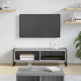 vidaXL TV szekrény 100 x 36.5 x 30.5 cm Szürke Sonoma Szerelt Fa