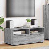 vidaXL TV szekrény 100 x 48 x 43 cm Szürke Sonoma Szerelt Fa