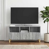 vidaXL TV szekrény 102 x 34,5 x 50 cm Szürke Sonoma Szerelt Fa