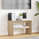 vidaXL TV szekrény 60 x 30 x 40 cm Sonoma tölgy Szerelt Fa