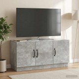vidaXL TV szekrény Betonszürke 99 x 34,5 x 47 cm Szerelt Fa