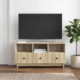 vidaXL TV szekrény fiókkal Sonoma Tölgy 102 x 34,5 x 50 cm Szerelt Fa