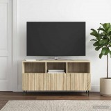 vidaXL TV szekrény fiókkal Sonoma Tölgy 102 x 34,5 x 50 cm Szerelt Fa