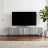 vidaXL TV szekrény fiókkal Szürke Sonoma 147 x 34,5 x 32 cm Szerelt Fa