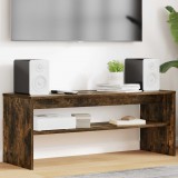 vidaXL TV szekrény Füstölt tölgy 100 x 35 x 40 cm Faanyag