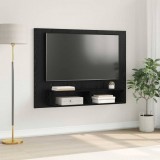 vidaXL TV szekrény garnitúra 120 x 23,5 x 90 cm Fekete tölgy