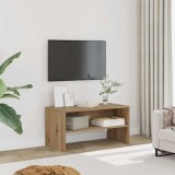 vidaXL TV szekrény kézműves tölgy 80x40x40 cm műszaki fa