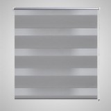 vidaXL Zebra roló 70 x 120 cm szürke